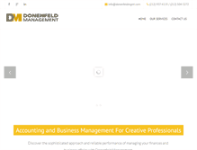 Tablet Screenshot of donenfeldmgmt.com